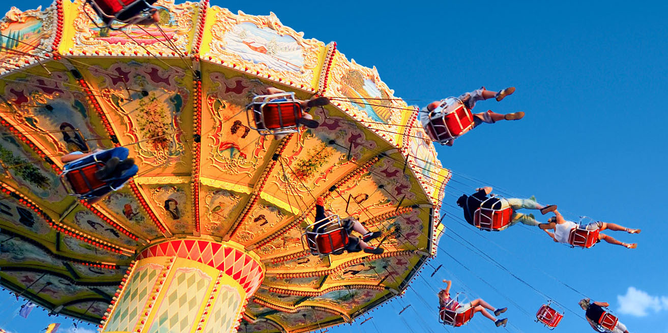 a carousel in action